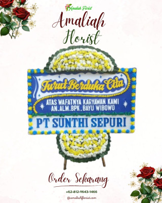 Papan Bunga Duka di Bantarmara